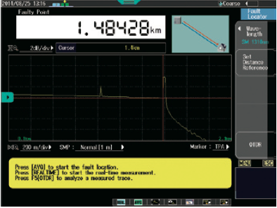 YOKOGAWA OTDR AQ7280 故障定位器